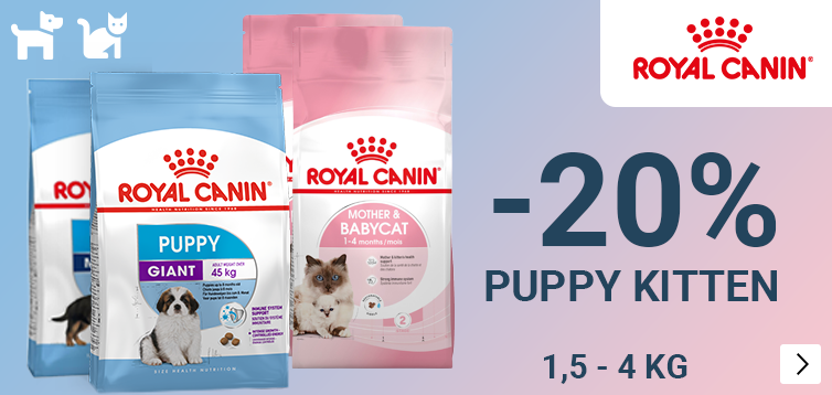 Royal Canin puppy kitten kleinverpakkingen -20% DOG CAT